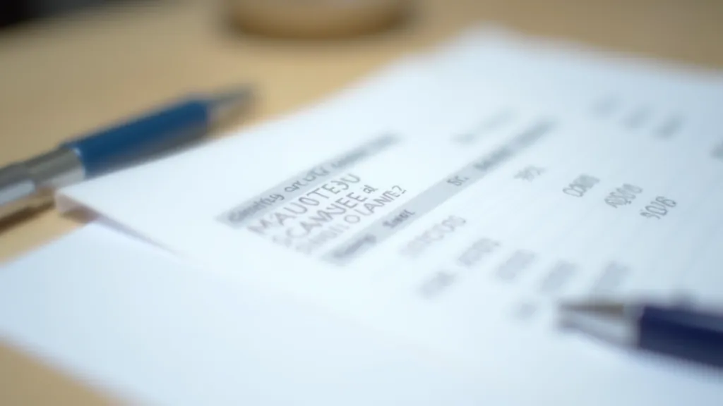 Closeup of payslip or bank statement showing monthly income amount with pen and notepad for financial planning